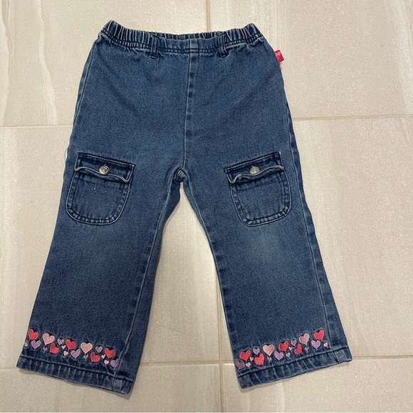 Care Bears Other - Vintage Y2K Care Bears Baby Denim Jeans Size 24M